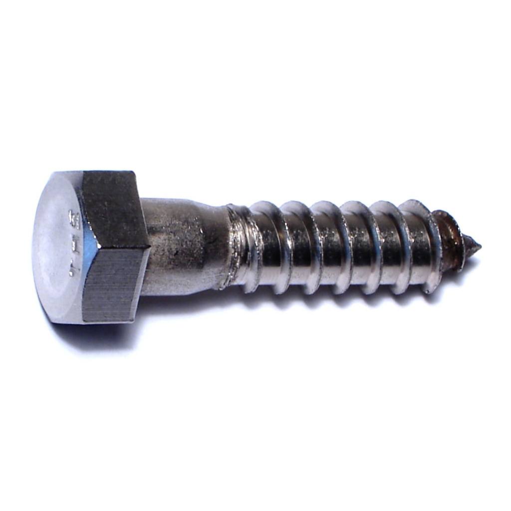 1/2 x 2 Hex Lag Screw SS