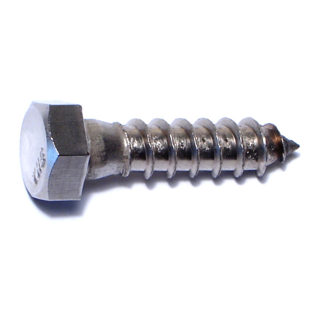 3/8 x 1-1/2 Hex Lag Screw SS