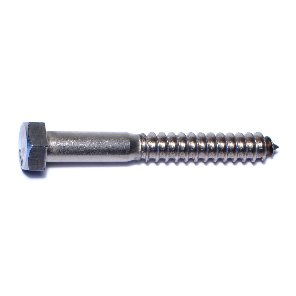 1/2 x 4 Hex Lag Screw SS