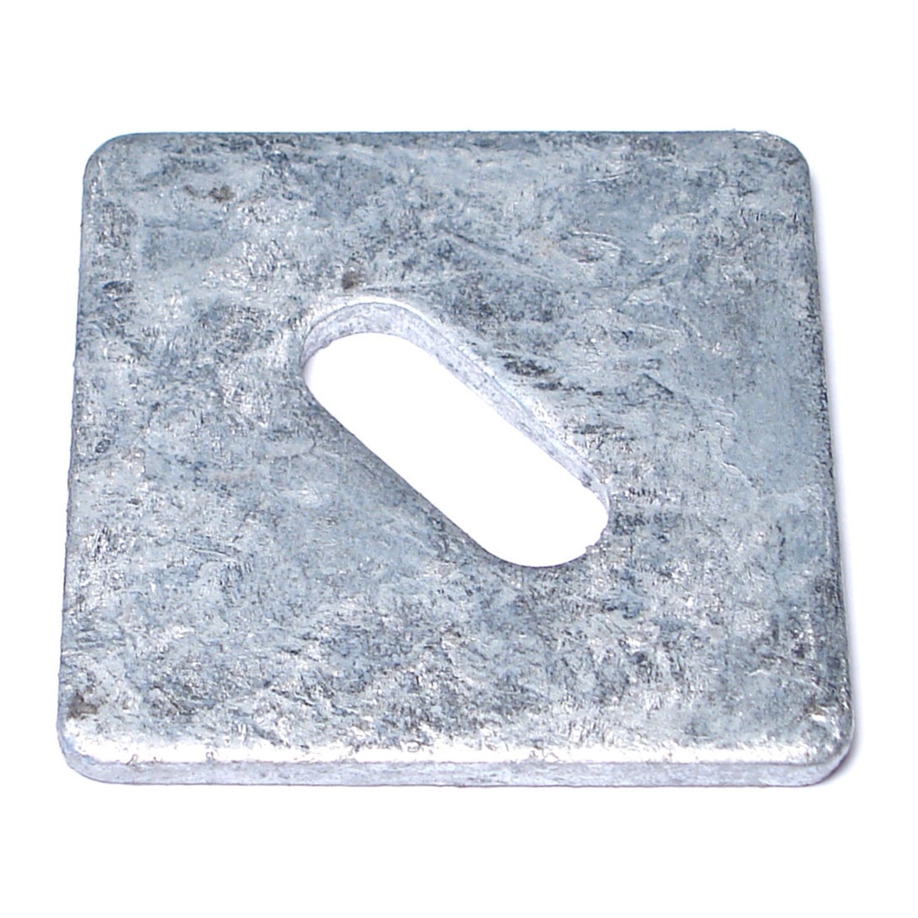 1/2 x 3x3 x1/4 EQ Sq Washer HDG