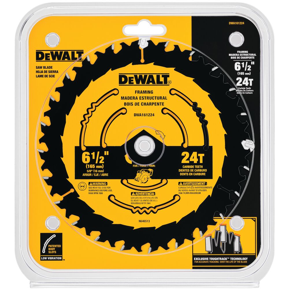 DWA161224 6-1/2 24T FRAME BL