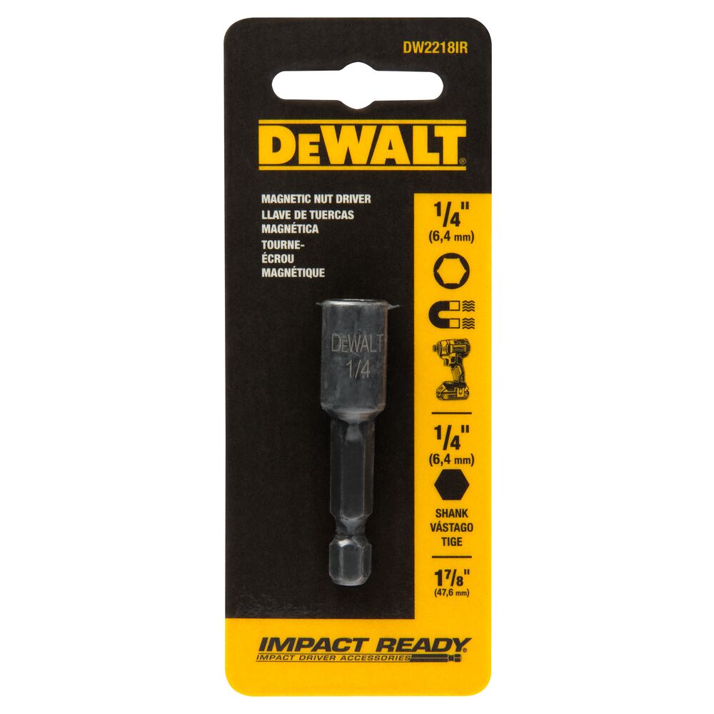 DW2218IR 1/4X1-7/8 MAG IR NUT