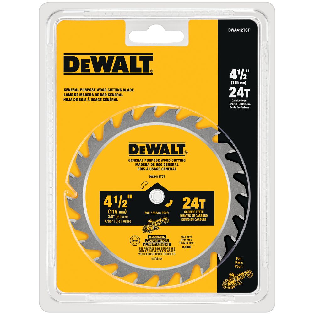 4-1/2 IN Circular Saw Blade