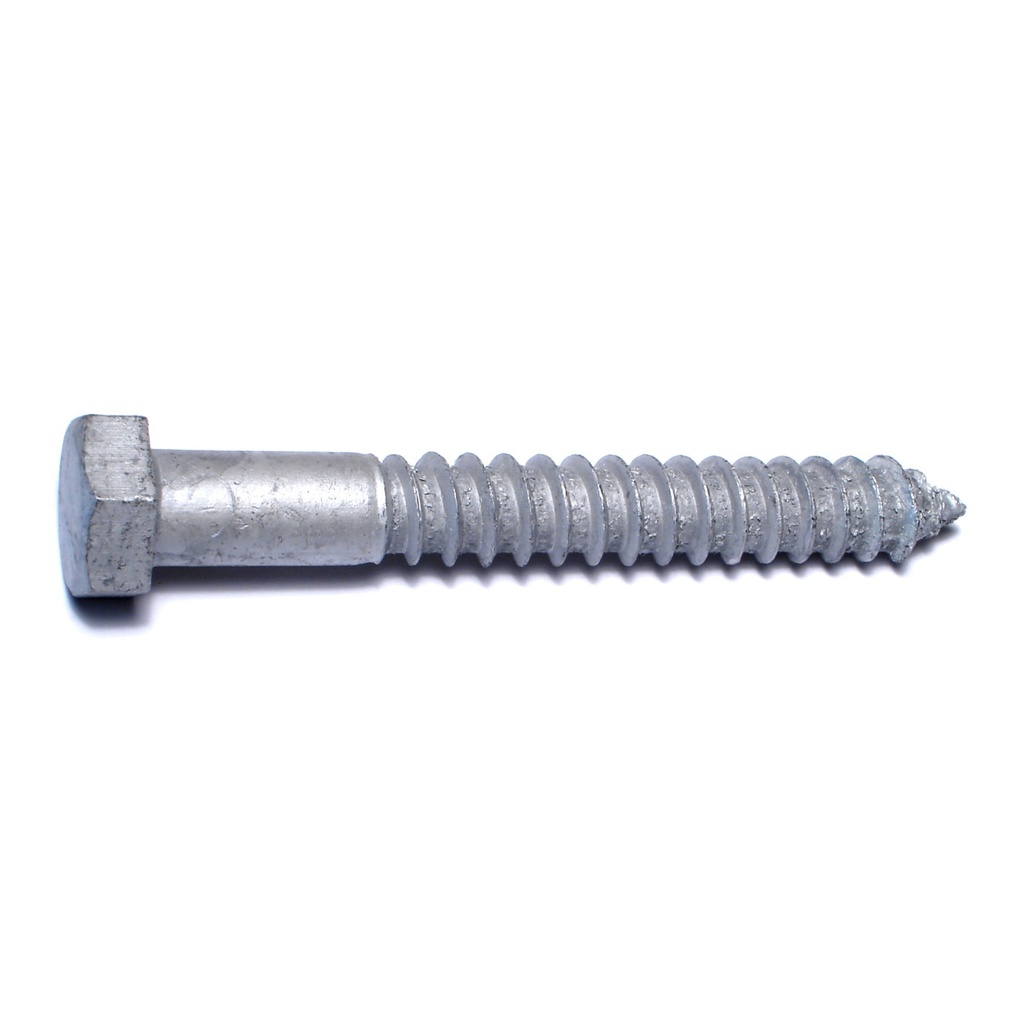 1/2 x 4 Hex Lag HDG 5#