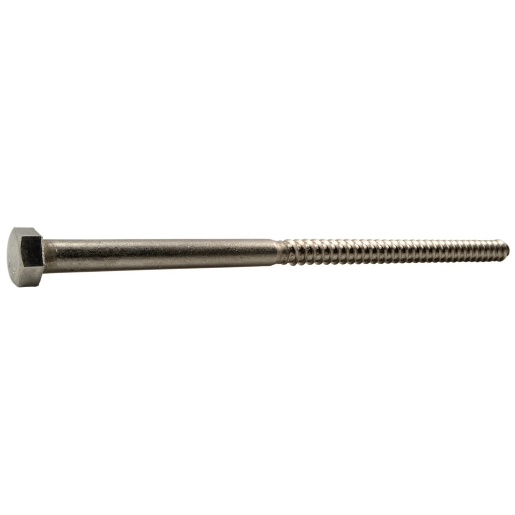 3/8 x 8 Hex Lag Screw SS