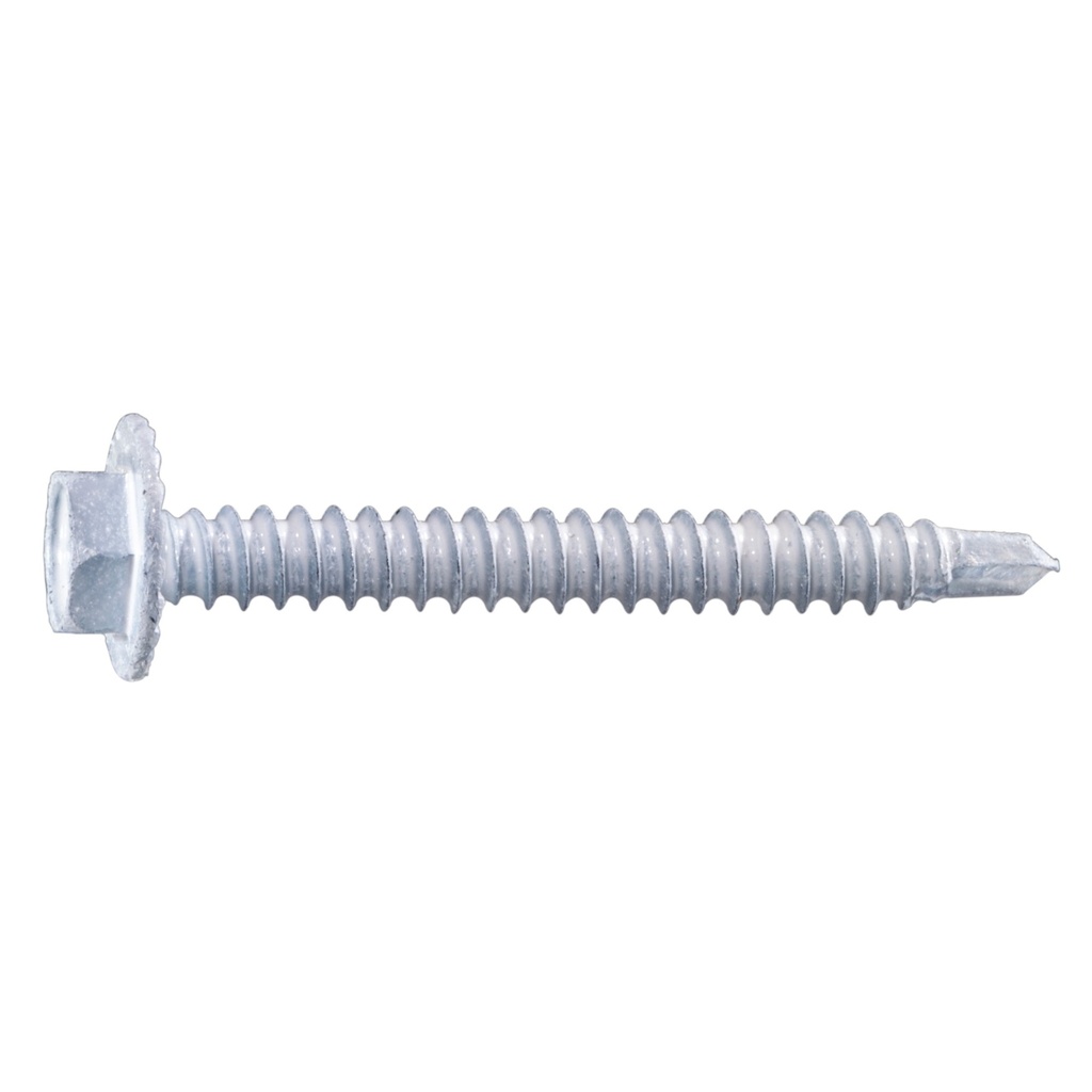 8 x 1-1/2 Hex Wa SDS Wh Zn