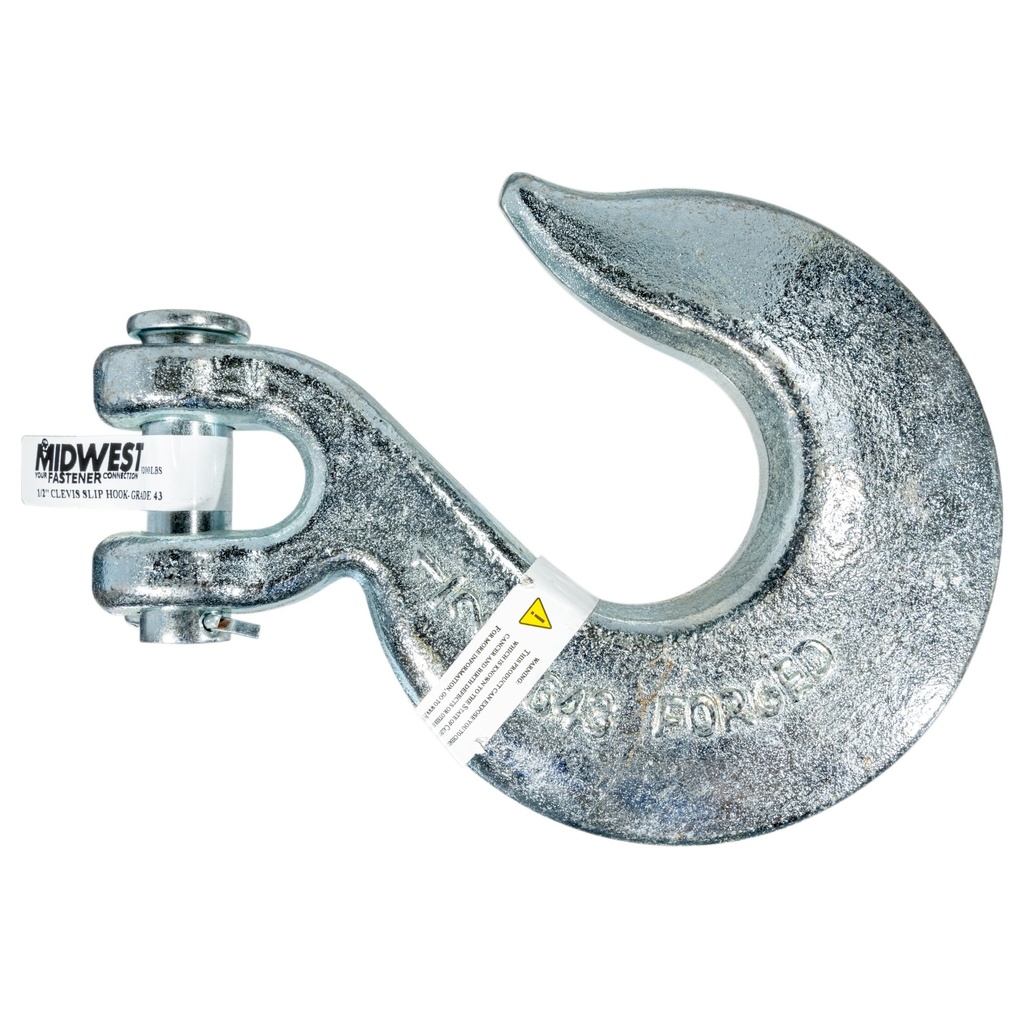 1/2 Chain Gr43 Slip Hook Clevis
