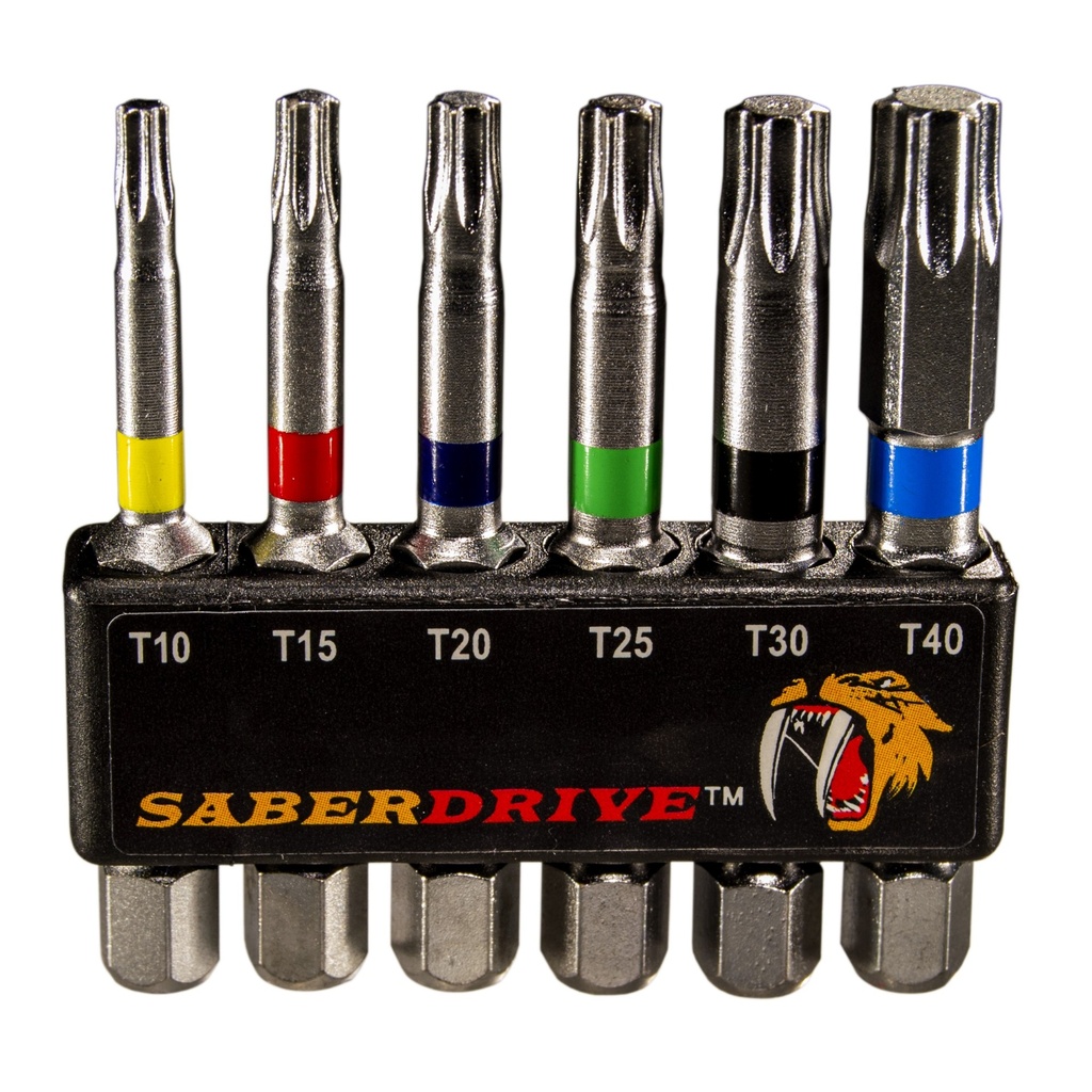 T-10 to T-40 SD Star Bit Set