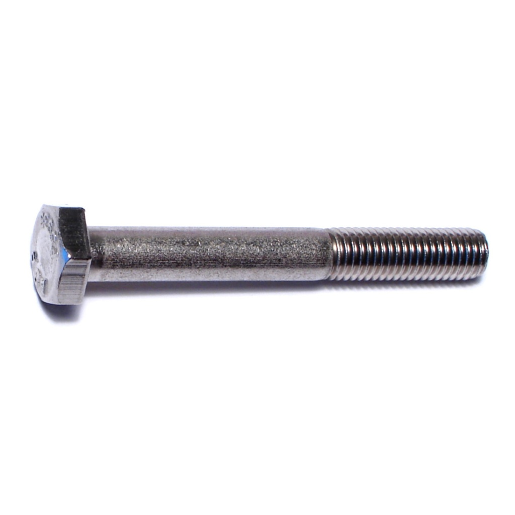 1/4-28 x 2 Hex Cap Screw SS