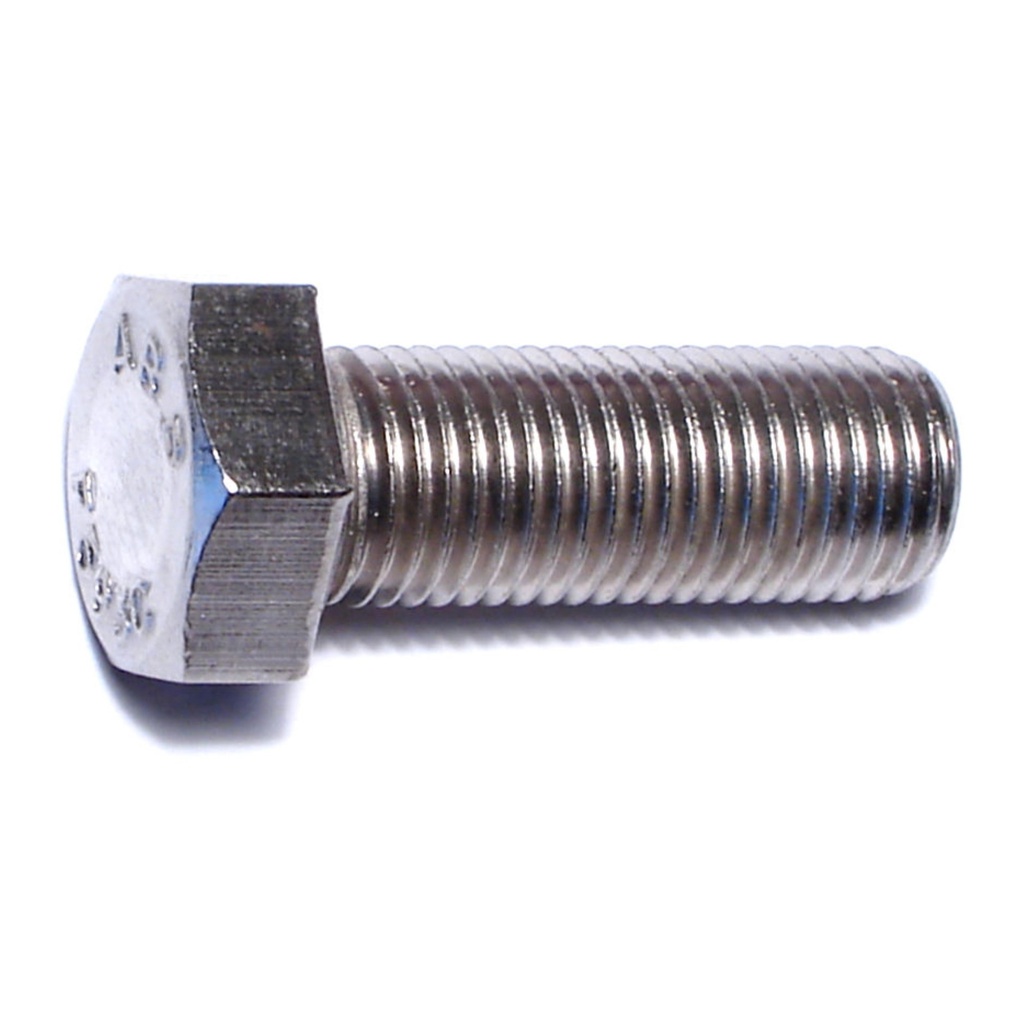 3/8-24 x 1 Hex Cap Screw SS