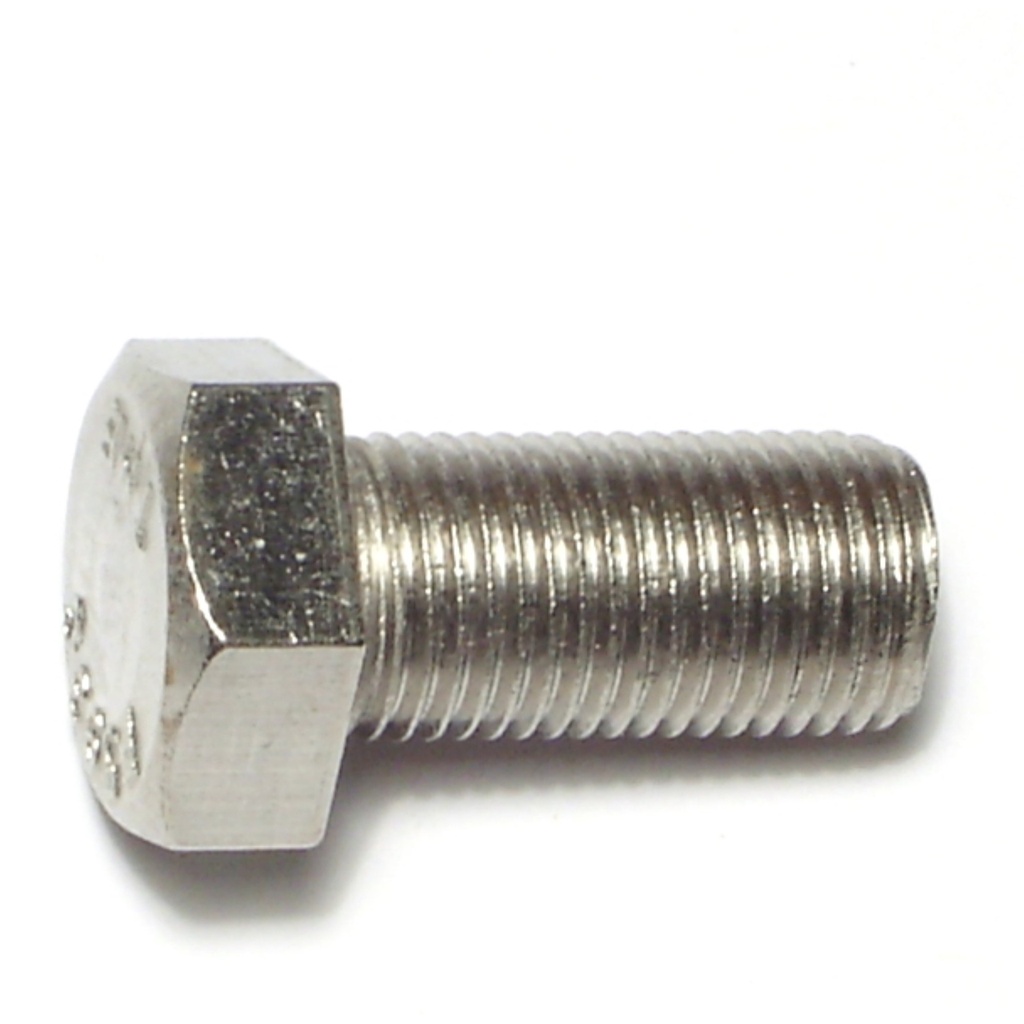 1/2-20 x 1 Hex Cap Screw SS