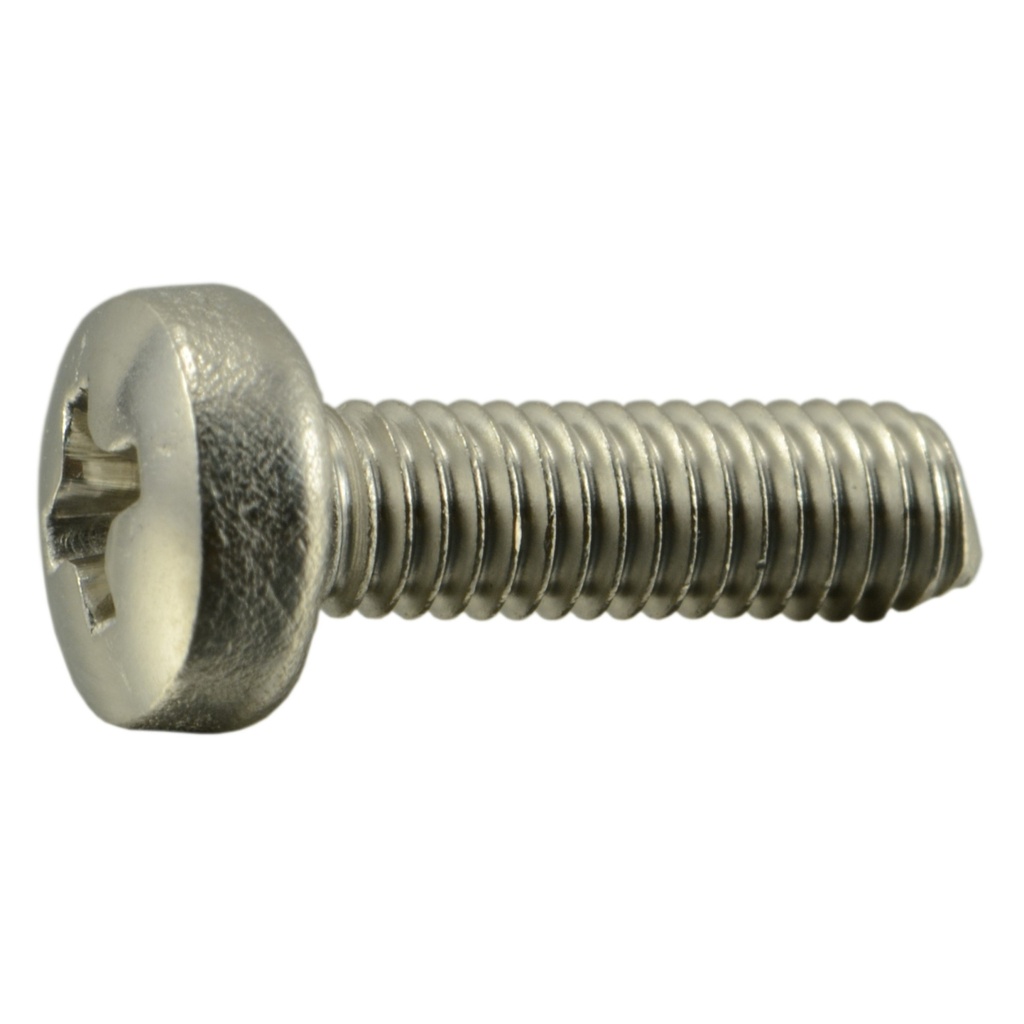 3mm-.50 x 10mm Phil Pan MS SS