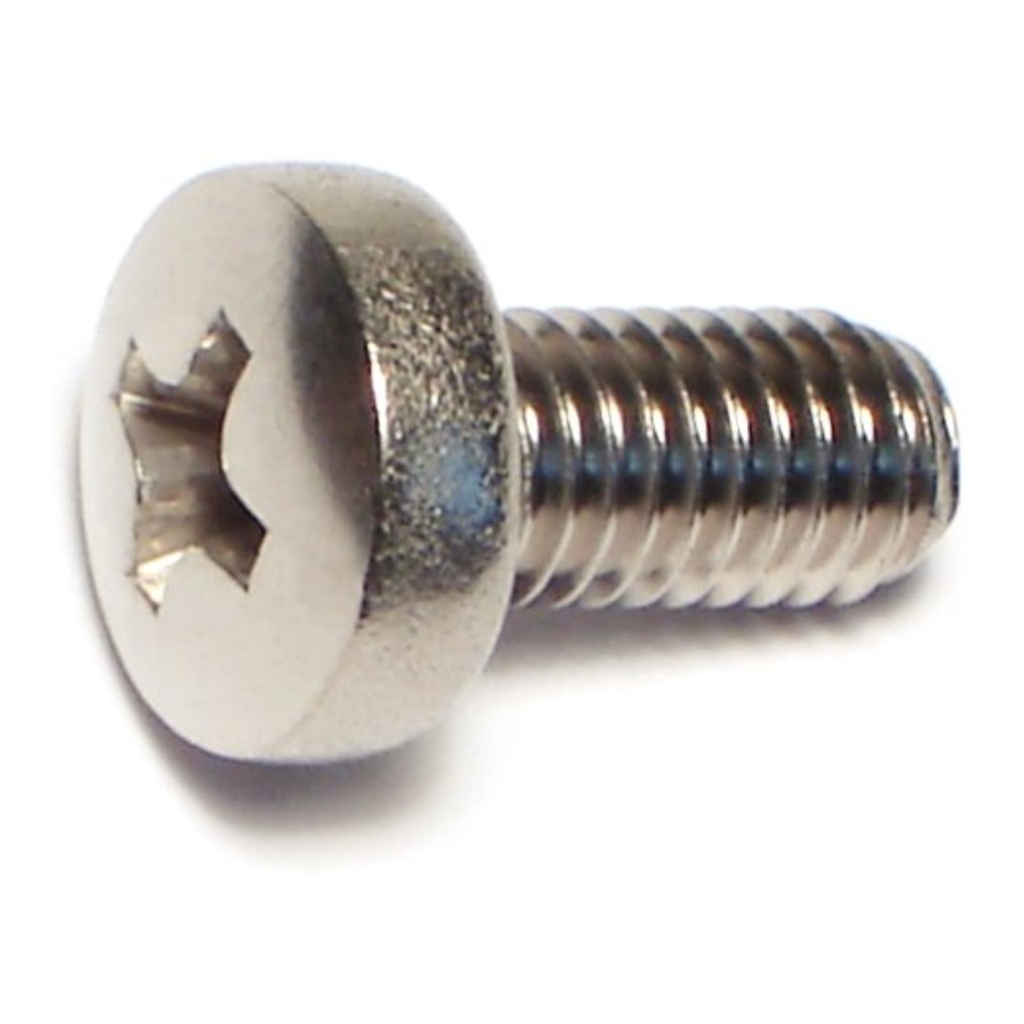 5mm-.80 x 10mm Phil Pan MS SS