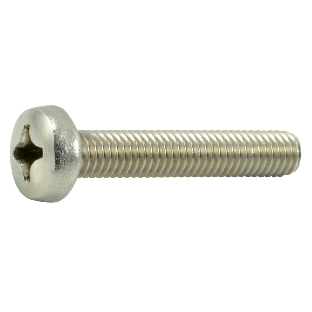 6mm-1.0 x 35mm Phil Pan MS SS
