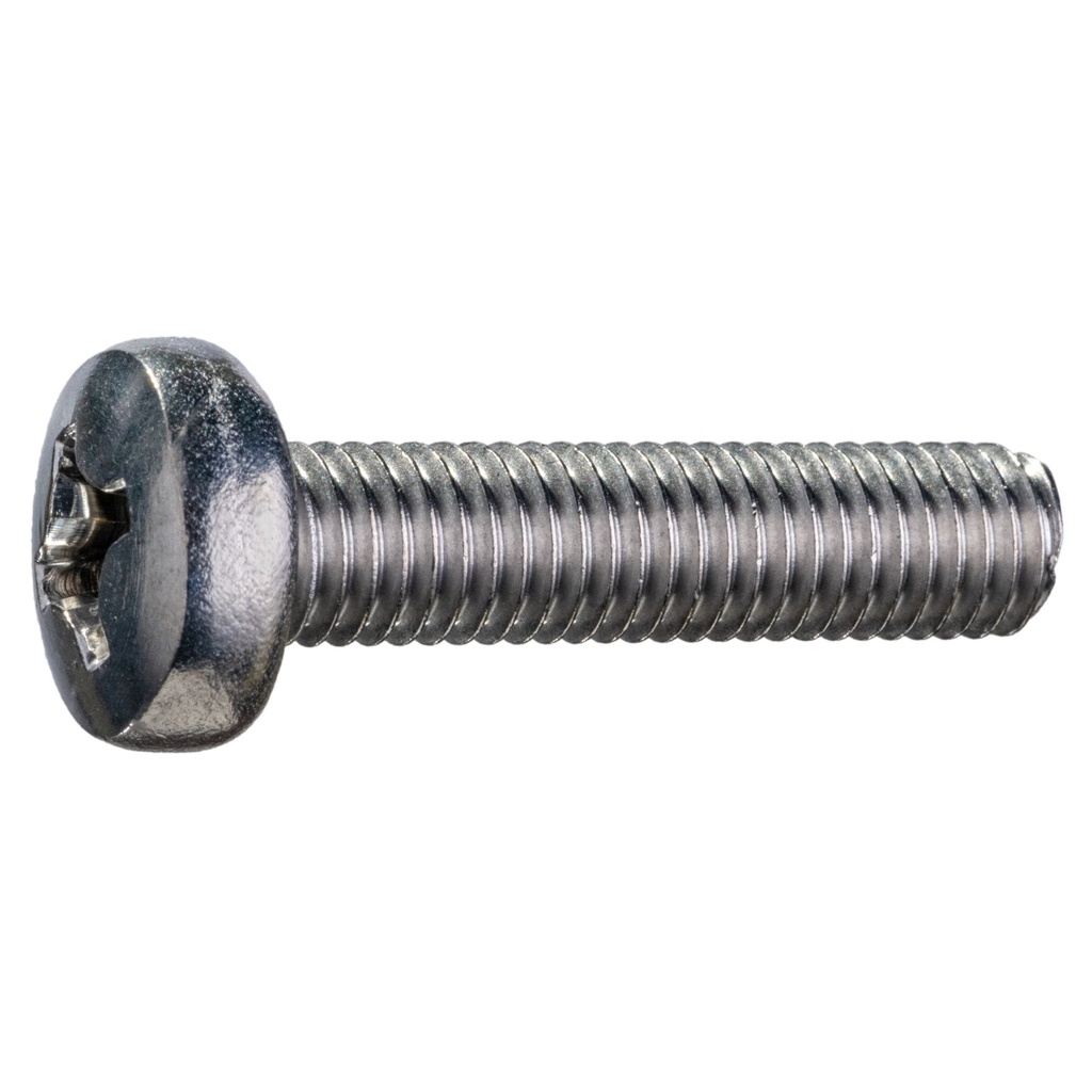 8mm-1.25x 40mm Phil Pan MS SS