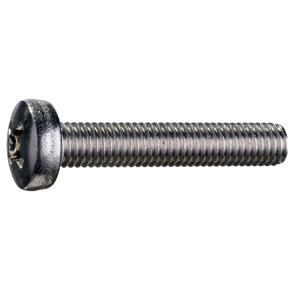8mm-1.25x 50mm Phil Pan MS SS