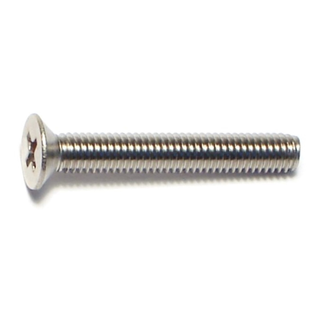 3mm-.50 x 20mm Phil Flat MS SS