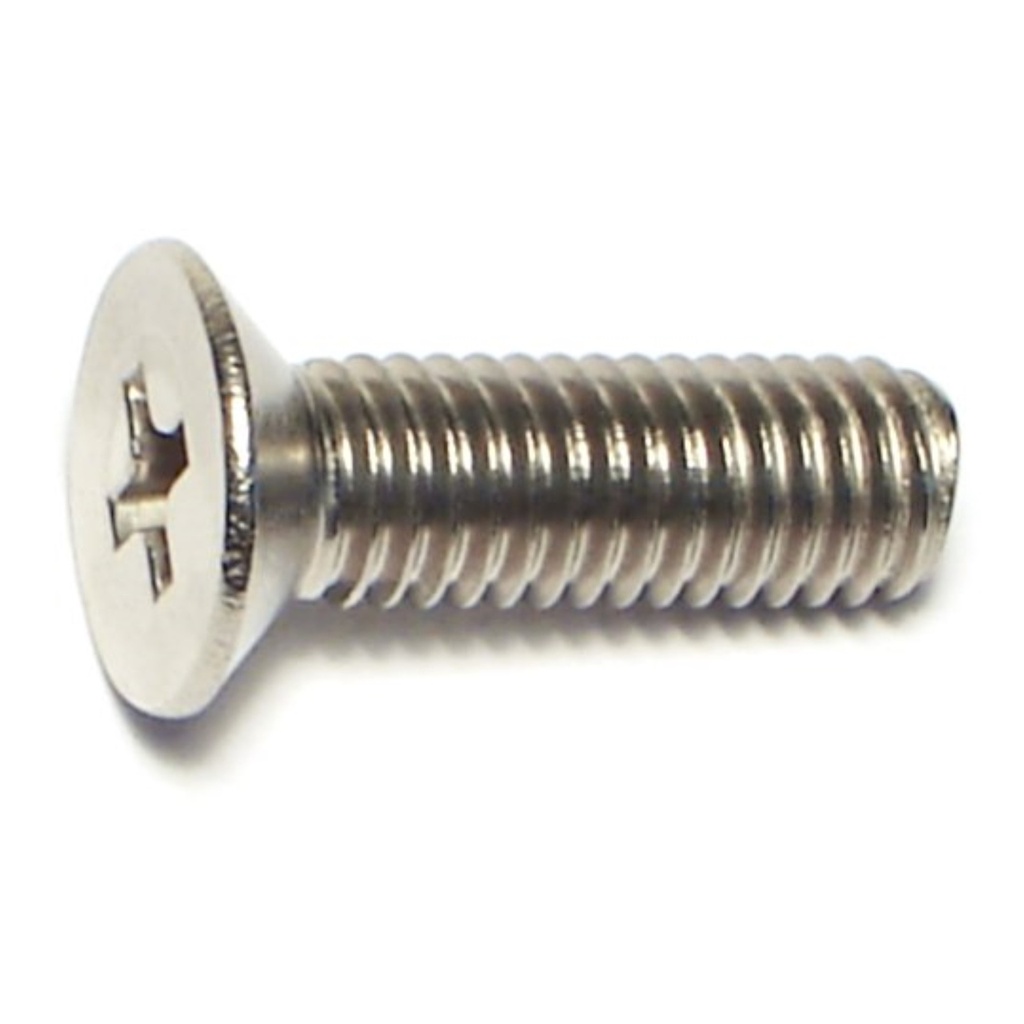 5mm-.80 x 16mm Phil Flat MS SS