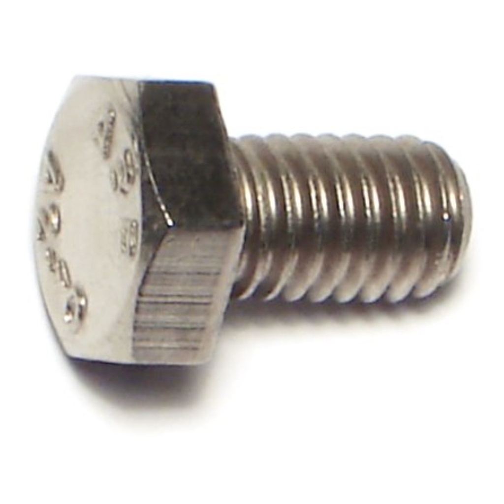 6mm-1.0 x 10mm Hex Cap Screw SS