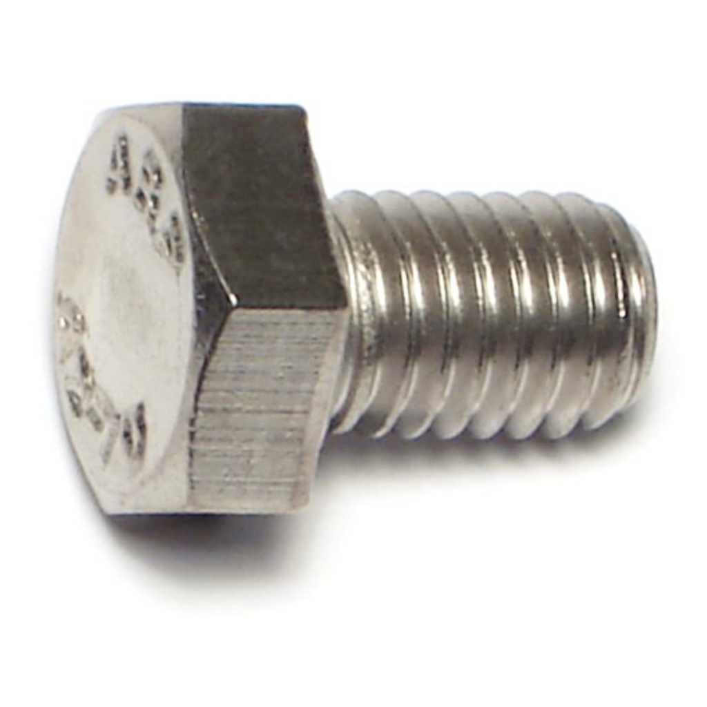 8mm-1.25x 12mm Hex Cap Screw SS