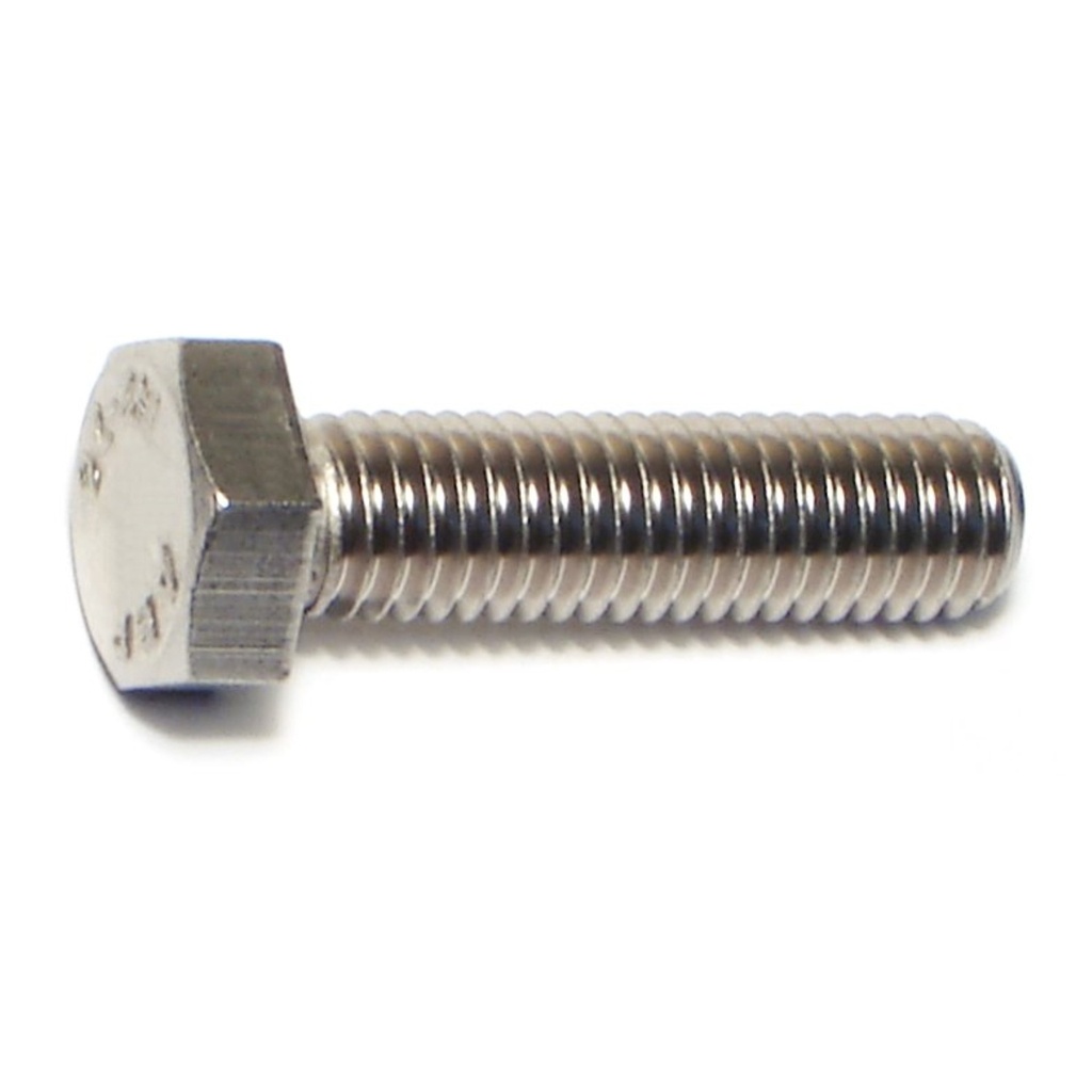 8mm-1.25x 30mm Hex Cap Screw SS