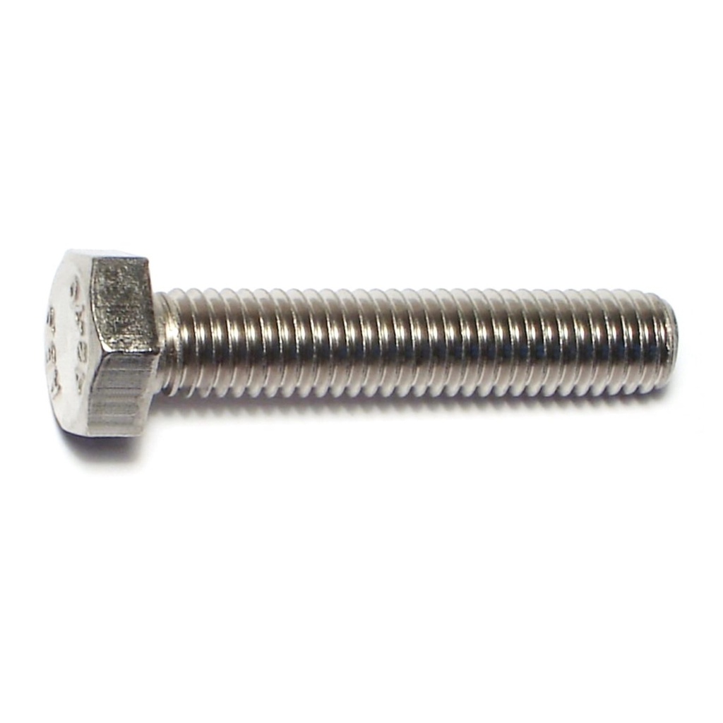 8mm-1.25x 40mm Hex Cap Screw SS