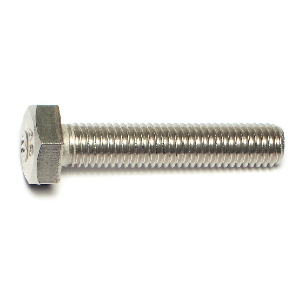 10mm-1.5x 50mm Hex Cap Screw SS