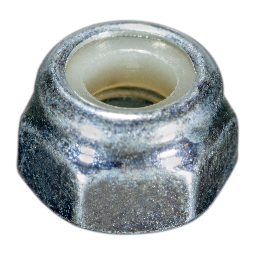 4mm-0.7 NyIn Lock Nut Zn