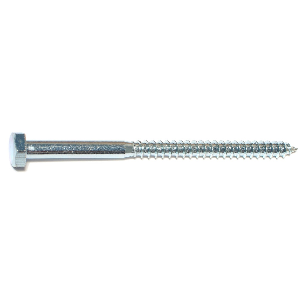 [MF01293] 1/4 x 4Hex Lag Screw Zn