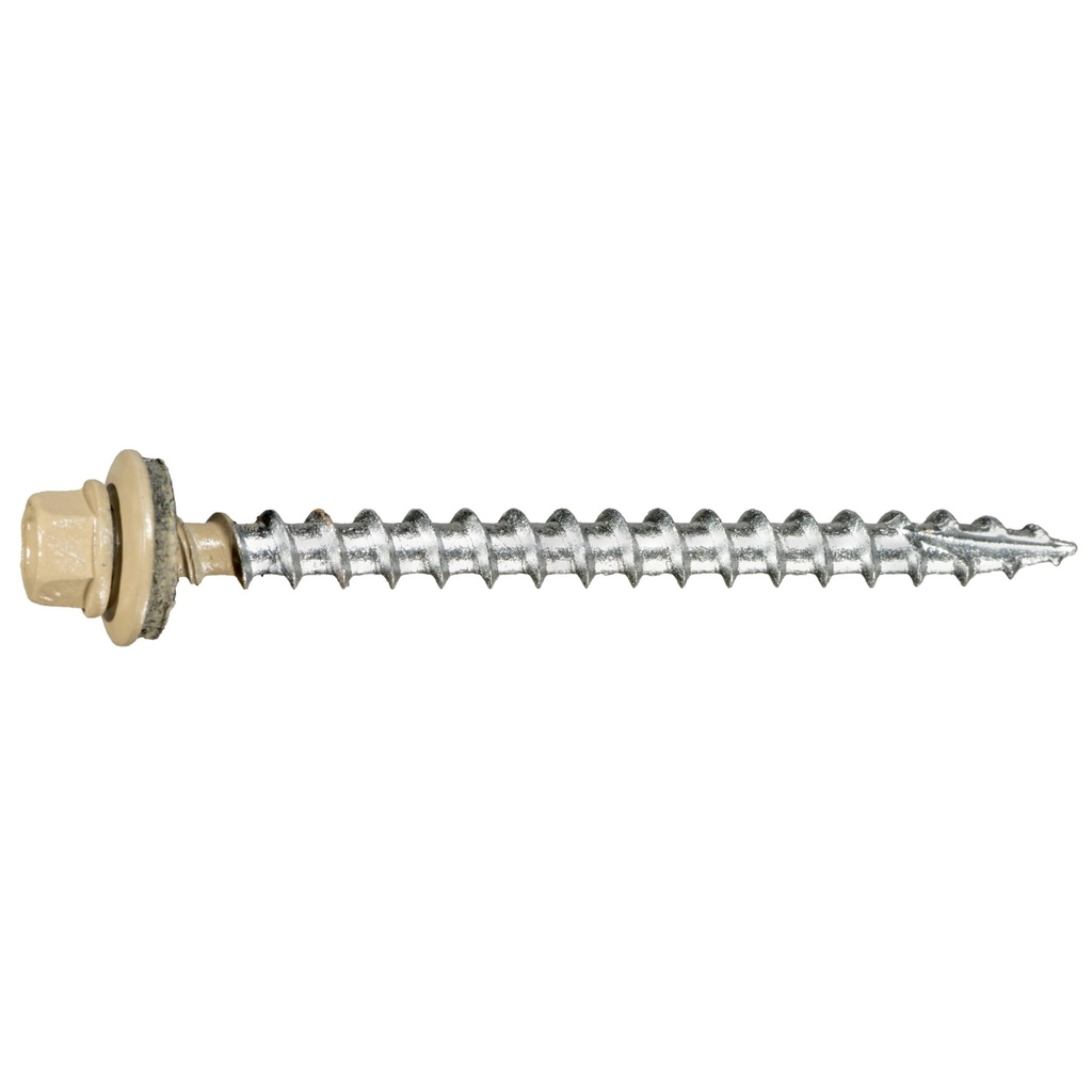 10 x 2-1/2 Pole Barn Tan 1#