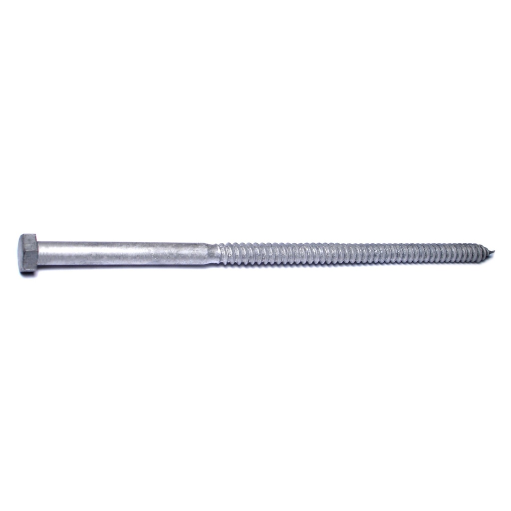 1/2 x 12 Hex Lag HDG 5#