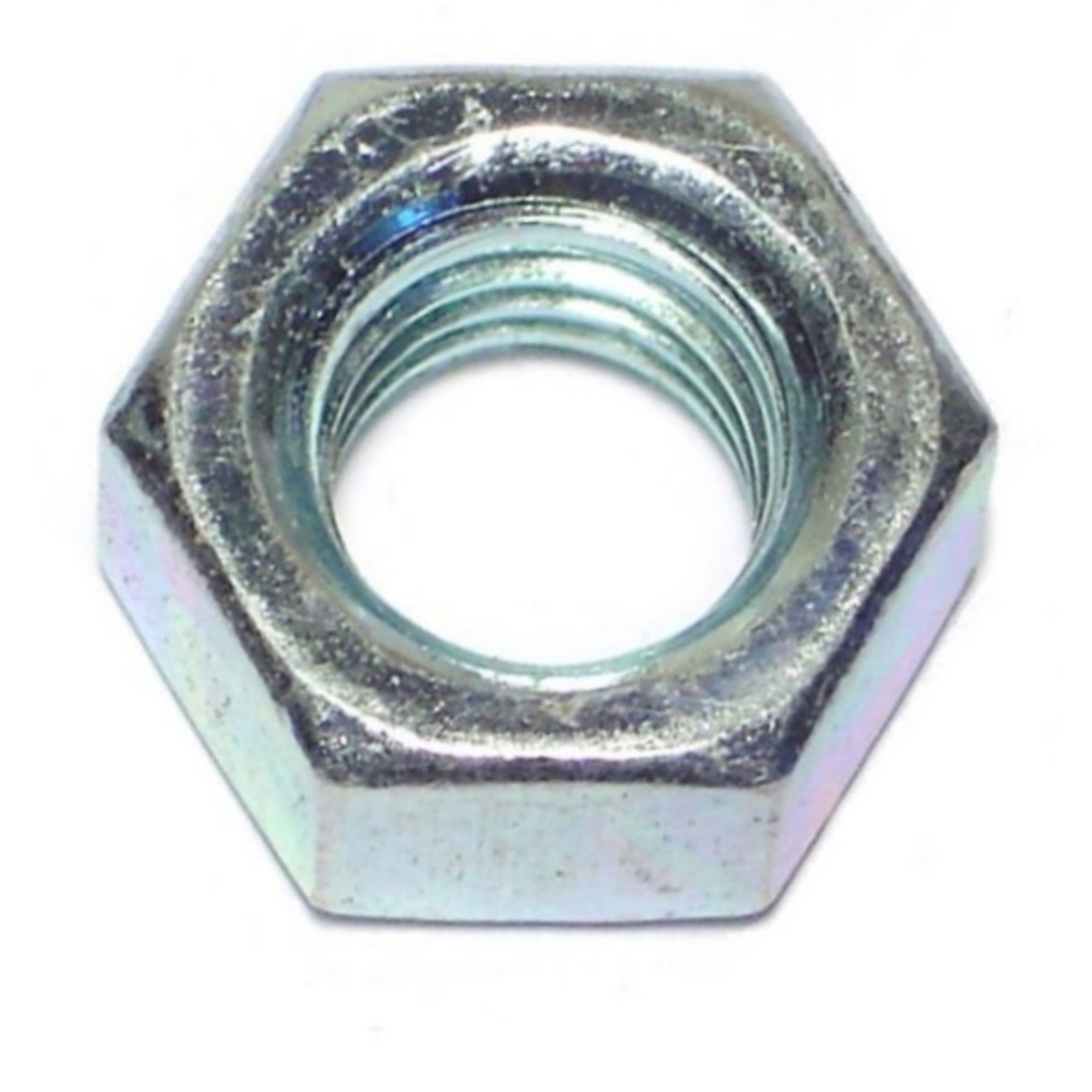 7/16-14 Hex Nut Zinc NC
