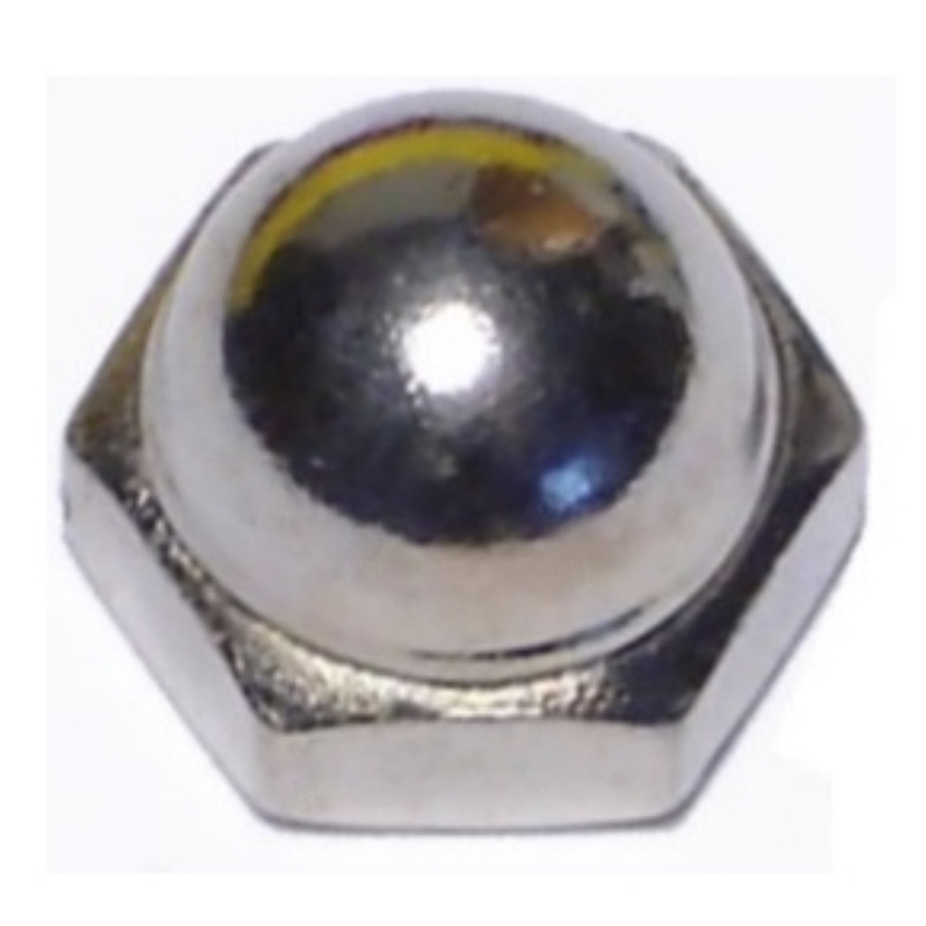 8-32 Acorn Cap Nut Ni
