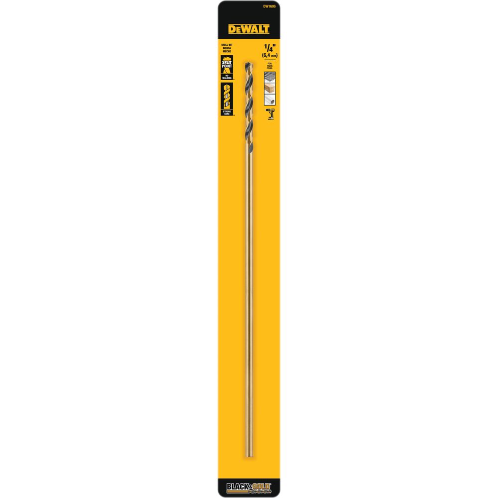 [DW1606] 1/4IN X 12IN DRILL BIT