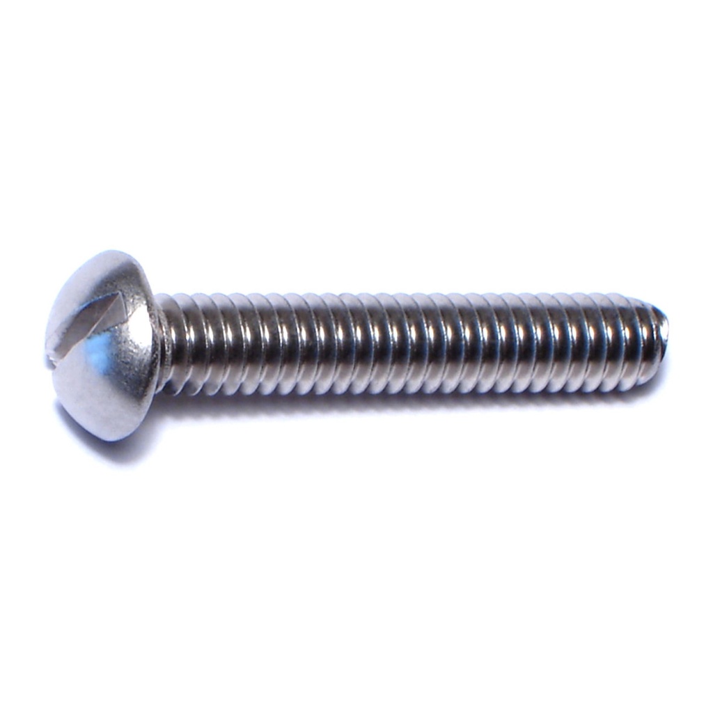 1/4 x 1-1/2 Sl Rd Mach Sc SS