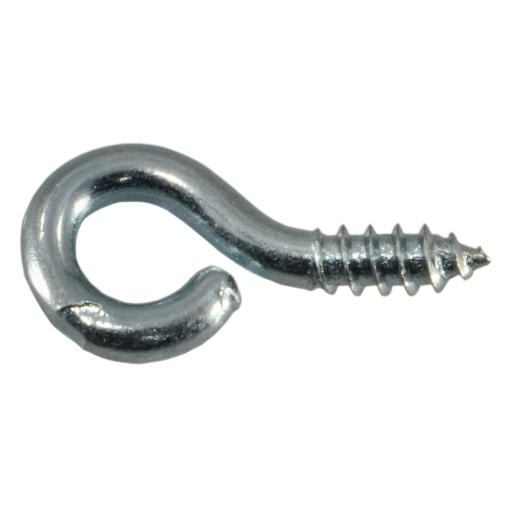 #1 x 1/2 Screw Eyes Zinc