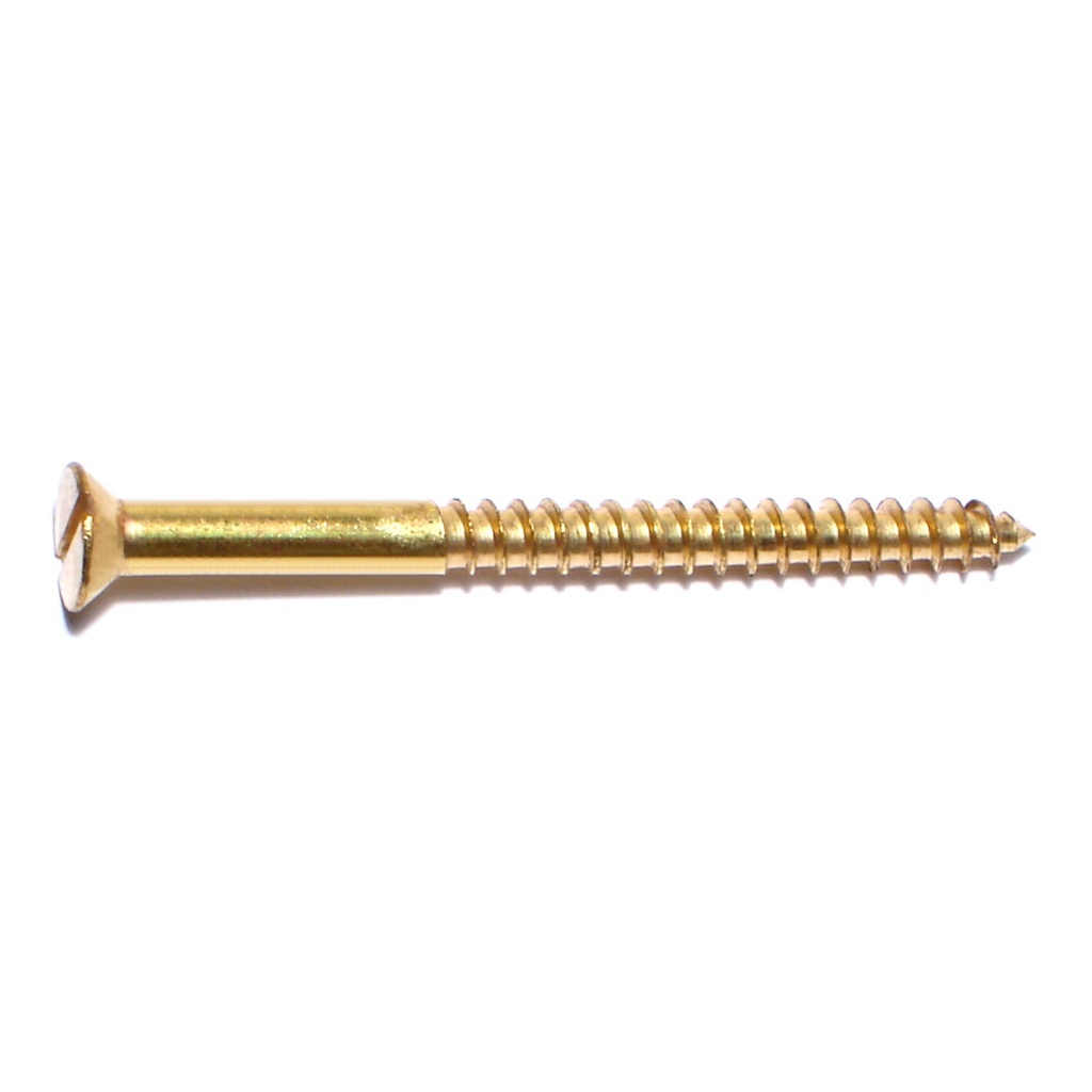 10 x 2-1/2 Sl Fl Wood Sc Br