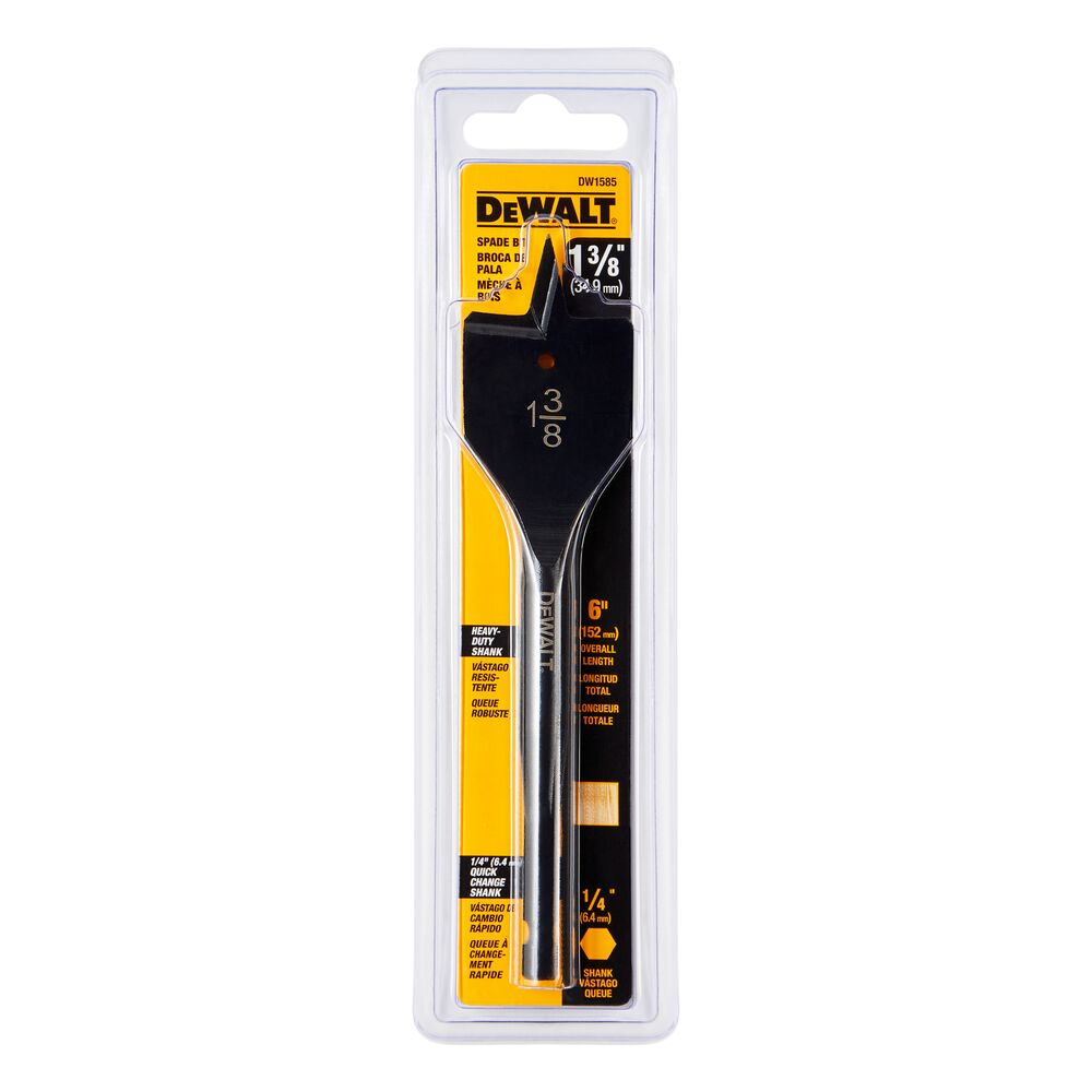 1-3/8" X 6" SPADE BIT