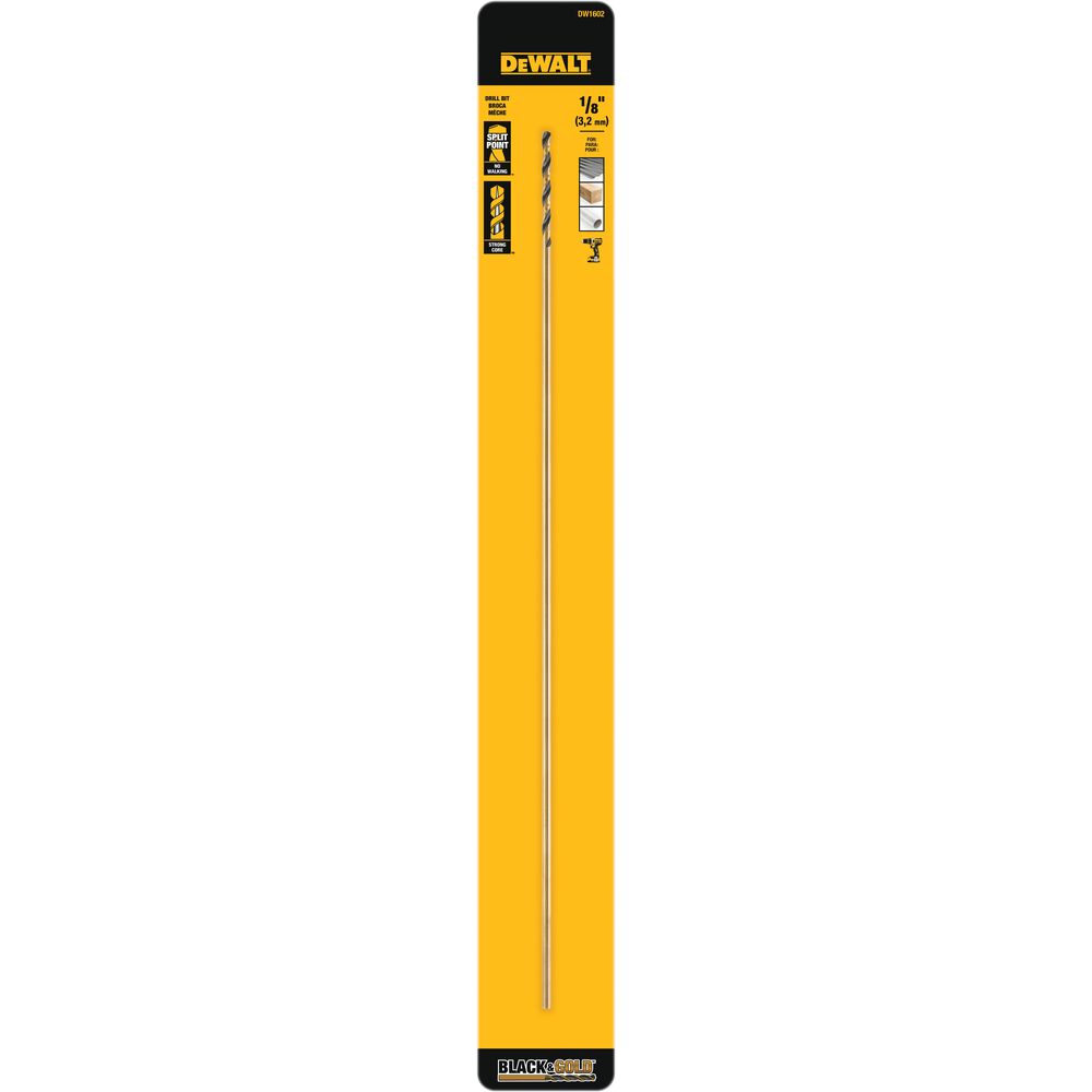 [DW1602] 1/8 X 12IN DRILL BIT