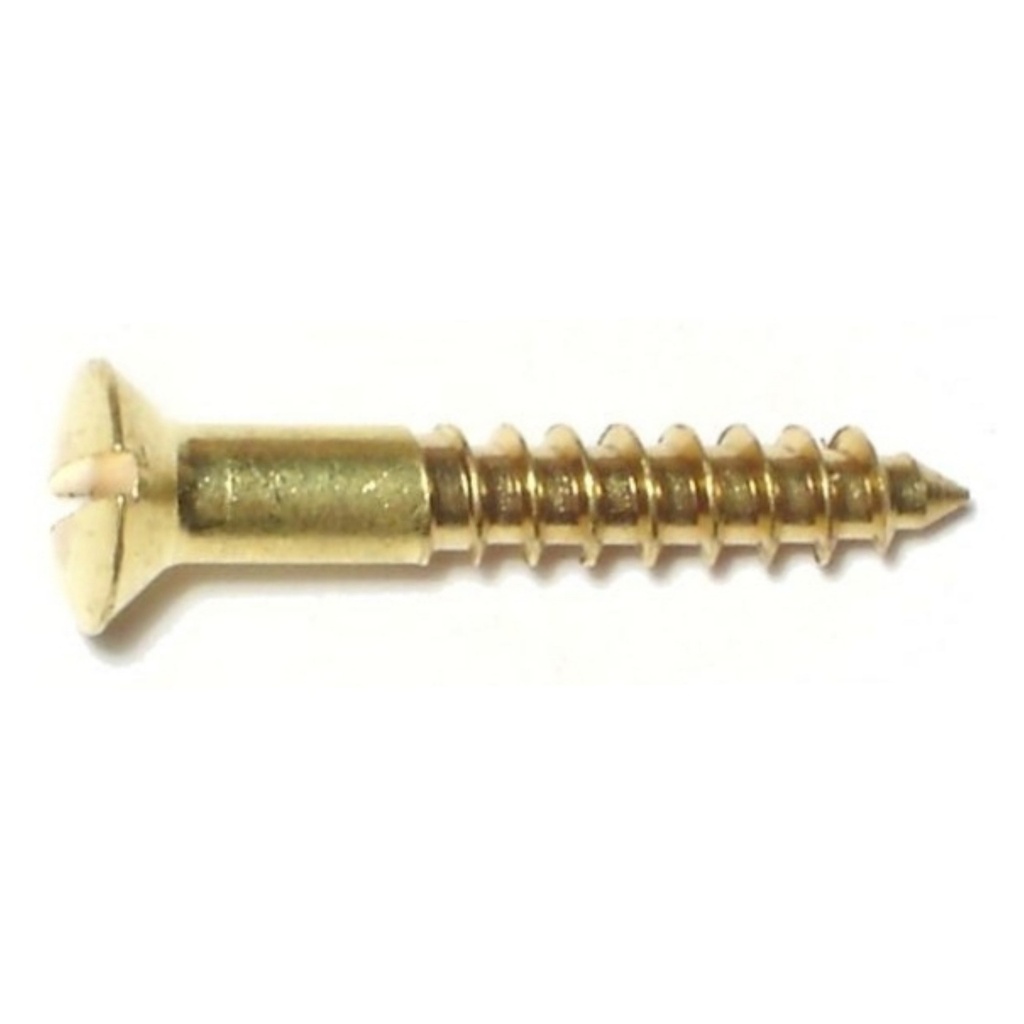 6 x 7/8 Sl Ov Wood Sc Br