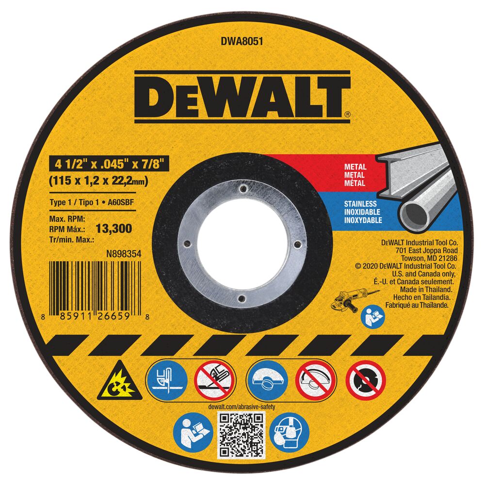 DWA8051 4-1/2X.045X7/8 MTL