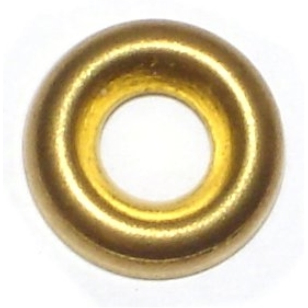 #6 Brass Finish Washer Br