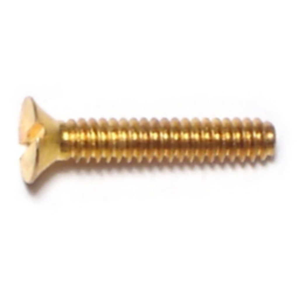 6-32 x 3/4 Sl Fl Mach Sc Br