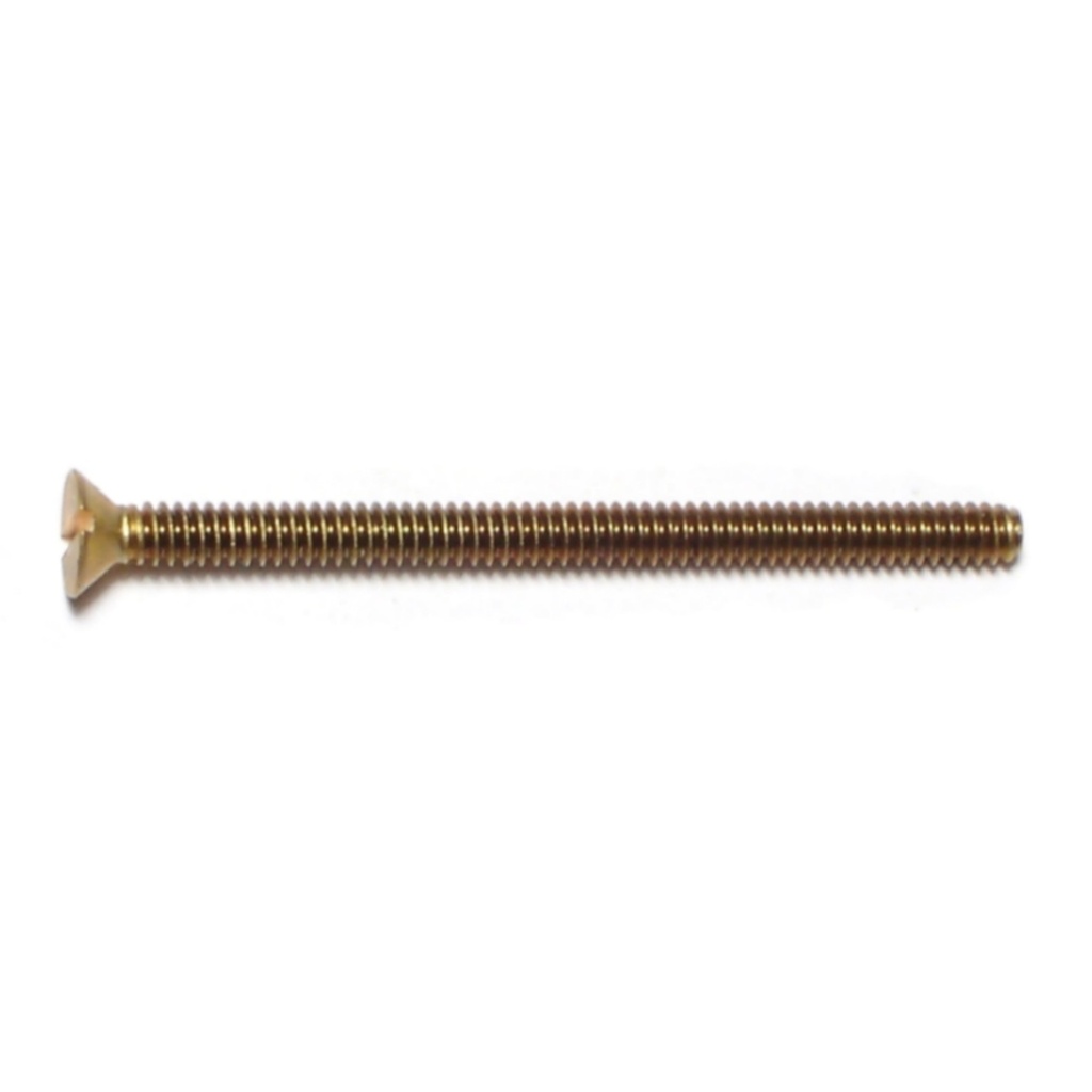 6-32 x 2 Sl Fl Mach Sc Br