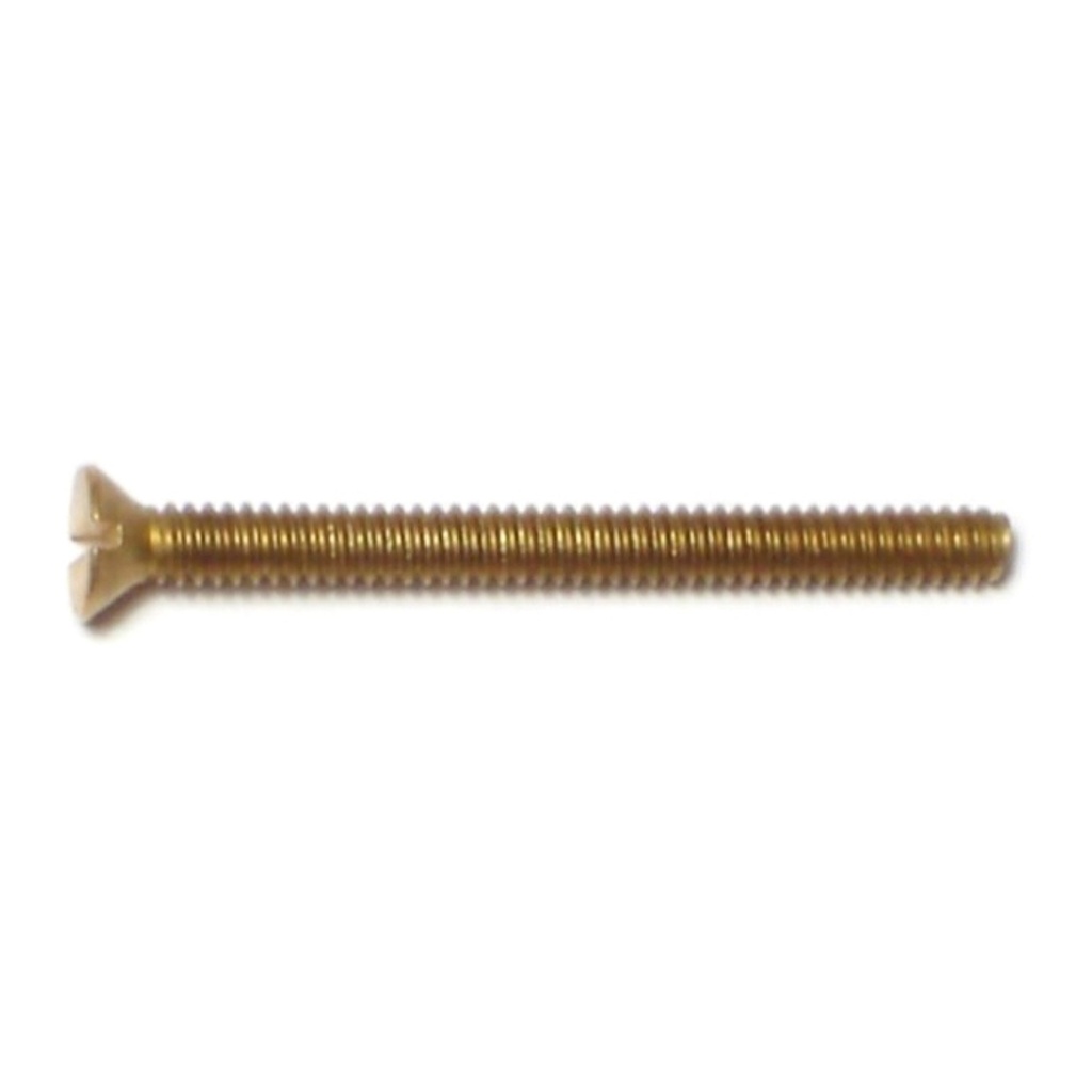 4-40 x 1-1/4 Sl Fl Mach Sc Br