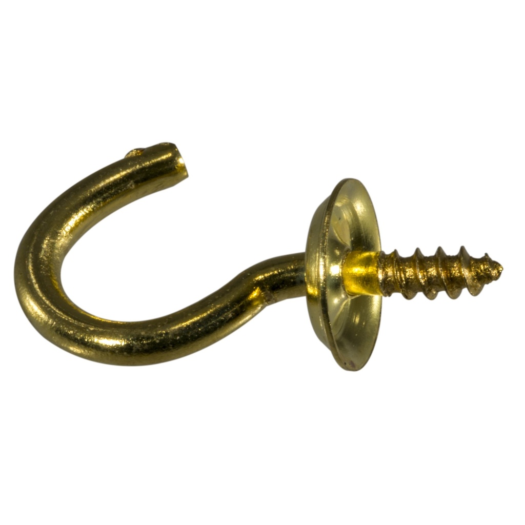 5/8 Cup Hook Brass