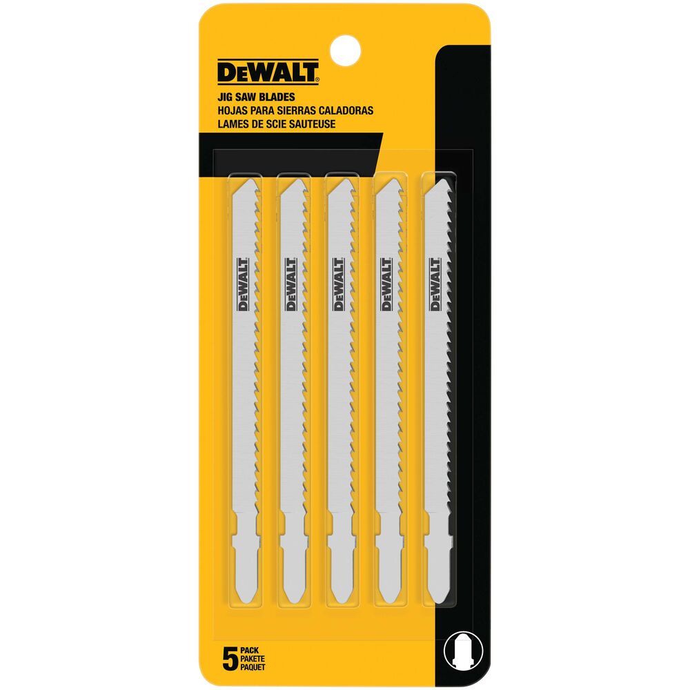 [DW3753-5] 6TPI TG T-SHK COBALT JIG SAW BLD-5PK