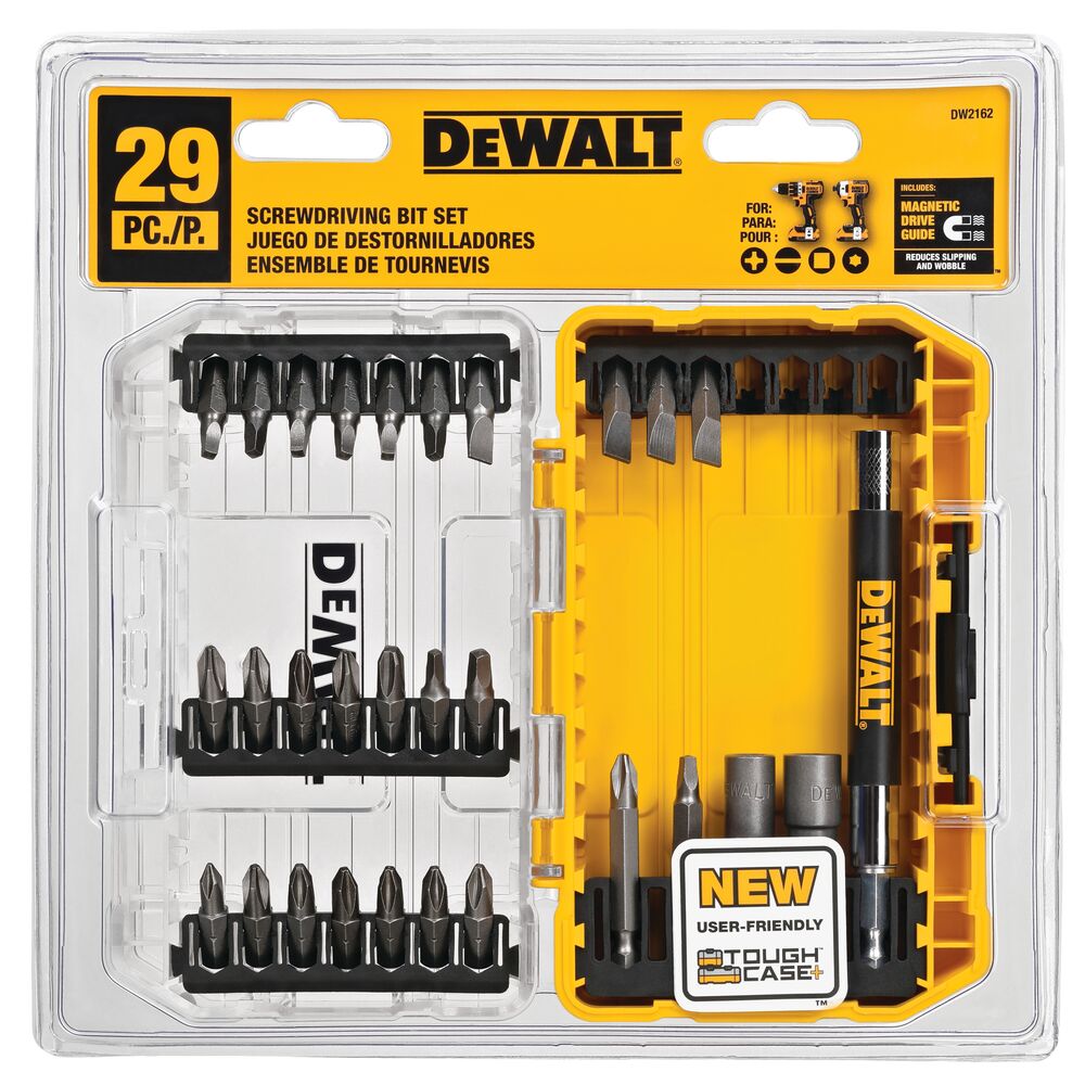 DW2162 29PC SCDRV BIT SET