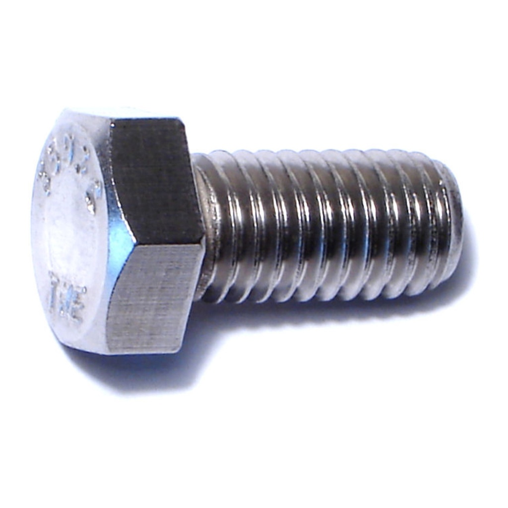 1/2-13 x 1 Hex Cap Screw SS