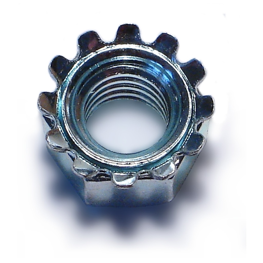 3/8-16 Kep Lock Nut Zn